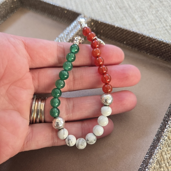 Jai John Hardy Sterling Gemstone Italy Bracelet - Picture 3 of 9